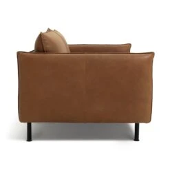 Habitat Moore Leather 2 Seater Sofa - Tan -Habitat Furni Sales 1173778 R Z003A