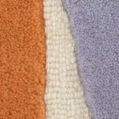 Habitat Geometric Circle Cut Pile Rug - 120x120cm - Multi -Habitat Furni Sales 1176122 R B001