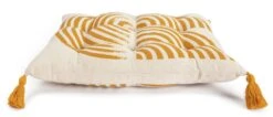Habitat Block Print Pack Of 2 Seat Cushion - Orange -Habitat Furni Sales 1176438 R Z002A