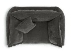 Habitat Jacques Velvet Cuddle Chair - Grey 7 Habitat Jacques Velvet Cuddle Chair - Grey -Habitat Furni Sales 1177217 R Z005A