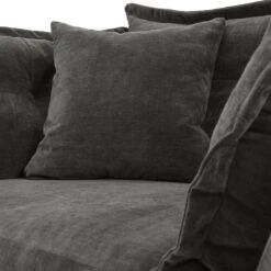 Habitat Jacques Velvet Cuddle Chair - Grey 10 Habitat Jacques Velvet Cuddle Chair - Grey -Habitat Furni Sales 1177217 R Z008A