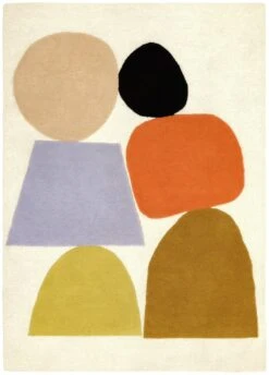 Habitat Geometric Cut Pile Rug - 120X170cm - Multicoloured