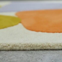 Habitat Geometric Cut Pile Rug - 120X170cm - Multicoloured -Habitat Furni Sales 1179985 R Z002C