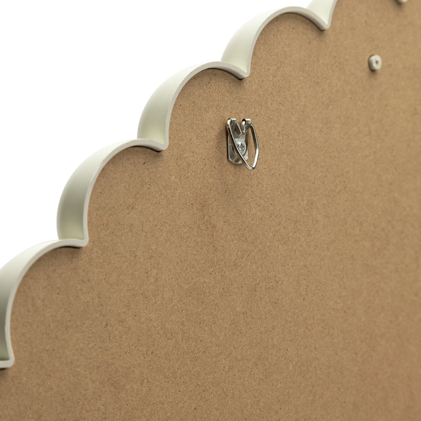 Habitat Beaded Round Wall Mirror - White - 70x70cm Habitat Beaded Round Wall Mirror - White - 70x70cm -Habitat Furni Sales 1182927 R Z004A