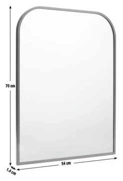 Habitat Distressed Zinc Effect Arch Wall Mirror - 70x54cm -Habitat Furni Sales 1184042 R E001