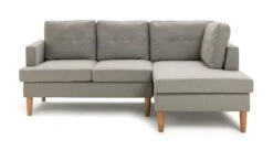 Habitat Joshua Self Assembly Right Hand Corner Sofa – Grey -Habitat Furni Sales 1185601 R Z003A