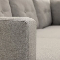 Habitat Joshua Self Assembly Right Hand Corner Sofa – Grey -Habitat Furni Sales 1185601 R Z009A