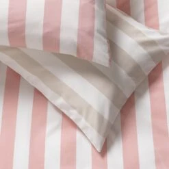 Habitat Summer Haze Stripe Pink Bedding Set - Single -Habitat Furni Sales 1230147 R Z003A