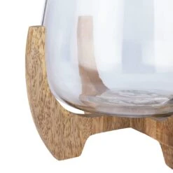Habitat Large Hurricane With Wooden Legs - Natural -Habitat Furni Sales 1230350 R Z003A
