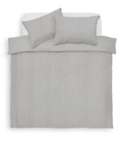 Habitat Crinkle Grey Bedding Set - Single 2 Habitat Crinkle Grey Bedding Set - Single -Habitat Furni Sales 1232420 R Z002A