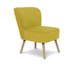 Habitat Eppy Fabric Accent Chair - Yellow -Habitat Furni Sales 1232592 R Z004A