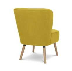 Habitat Eppy Fabric Accent Chair - Yellow -Habitat Furni Sales 1232592 R Z005A