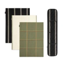 Habitat Woven Check And Stripe Textile Set -Habitat Furni Sales 1232657 R Z004A