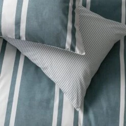 Habitat Cotton Coastal Stripe Blue Bedding Set - Single 3 Habitat Cotton Coastal Stripe Blue Bedding Set - Single -Habitat Furni Sales 1232884 R Z003A
