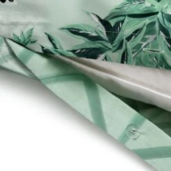 Habitat Crane Panel Green Bedding Set - Single 4 Habitat Crane Panel Green Bedding Set - Single -Habitat Furni Sales 1233199 R Z004A