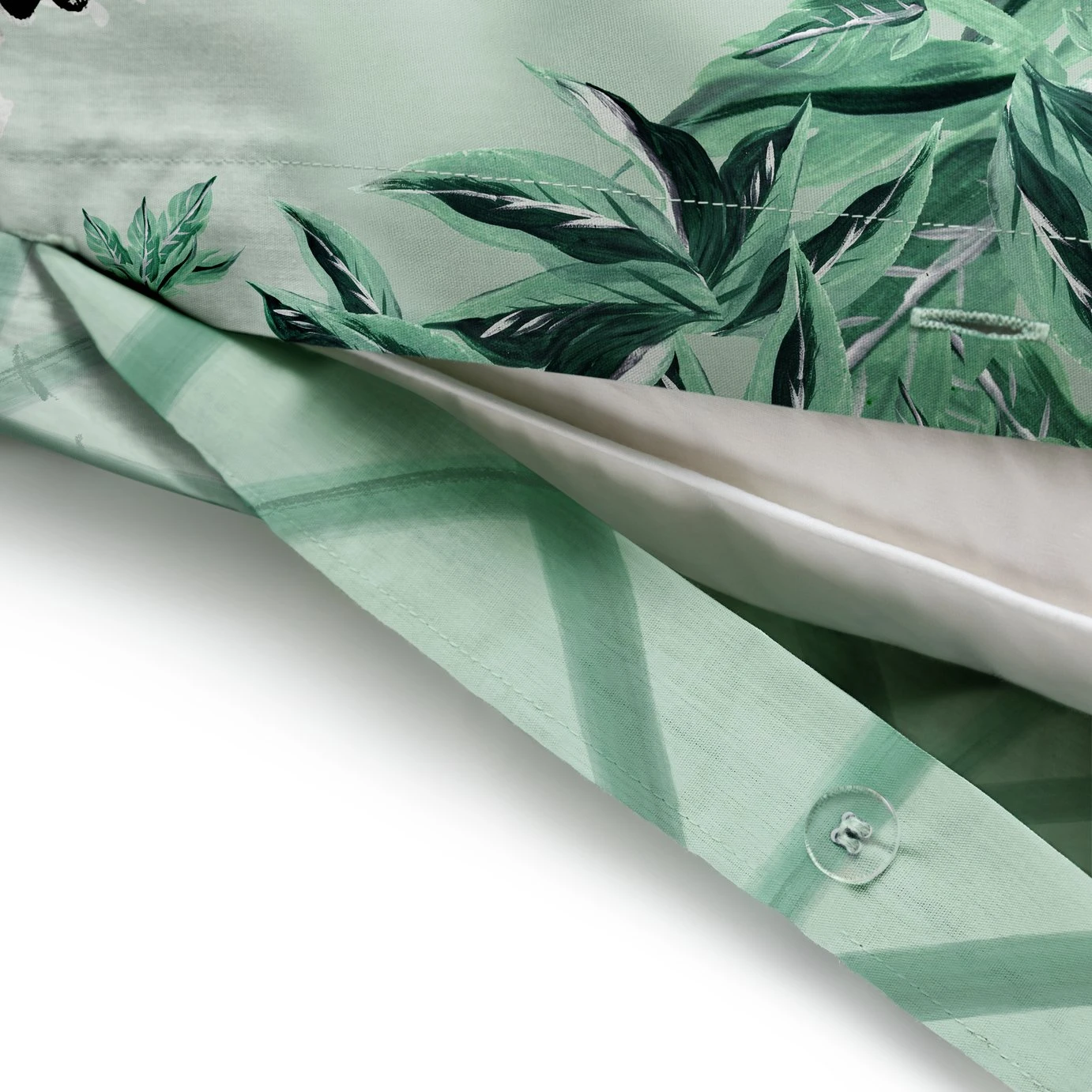 Habitat Crane Panel Green Bedding Set - Single Habitat Crane Panel Green Bedding Set - Single -Habitat Furni Sales 1233199 R Z004A