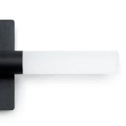 Habitat Metal 2 Light LED Bathroom Wall Light - Black -Habitat Furni Sales 1233876 R Z002A