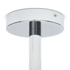 Habitat Sputnik Metal Bathroom Flush Ceiling Light - Chrome -Habitat Furni Sales 1233890 R Z003A