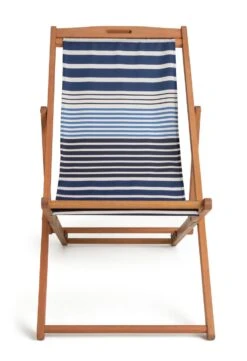 Habitat Folding Wooden Garden Deck Chair - Blue -Habitat Furni Sales 1247628 R Z002A