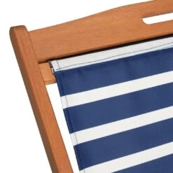 Habitat Folding Wooden Garden Deck Chair - Blue -Habitat Furni Sales 1247628 R Z003A