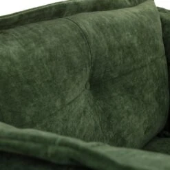 Habitat Jacques Velvet Cuddle Chair - Moss Green -Habitat Furni Sales 1252826 R Z006A