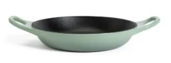 Habitat 20cm Cast Iron Enamel Coated Oven Dish - Green -Habitat Furni Sales 1258411 R Z003A