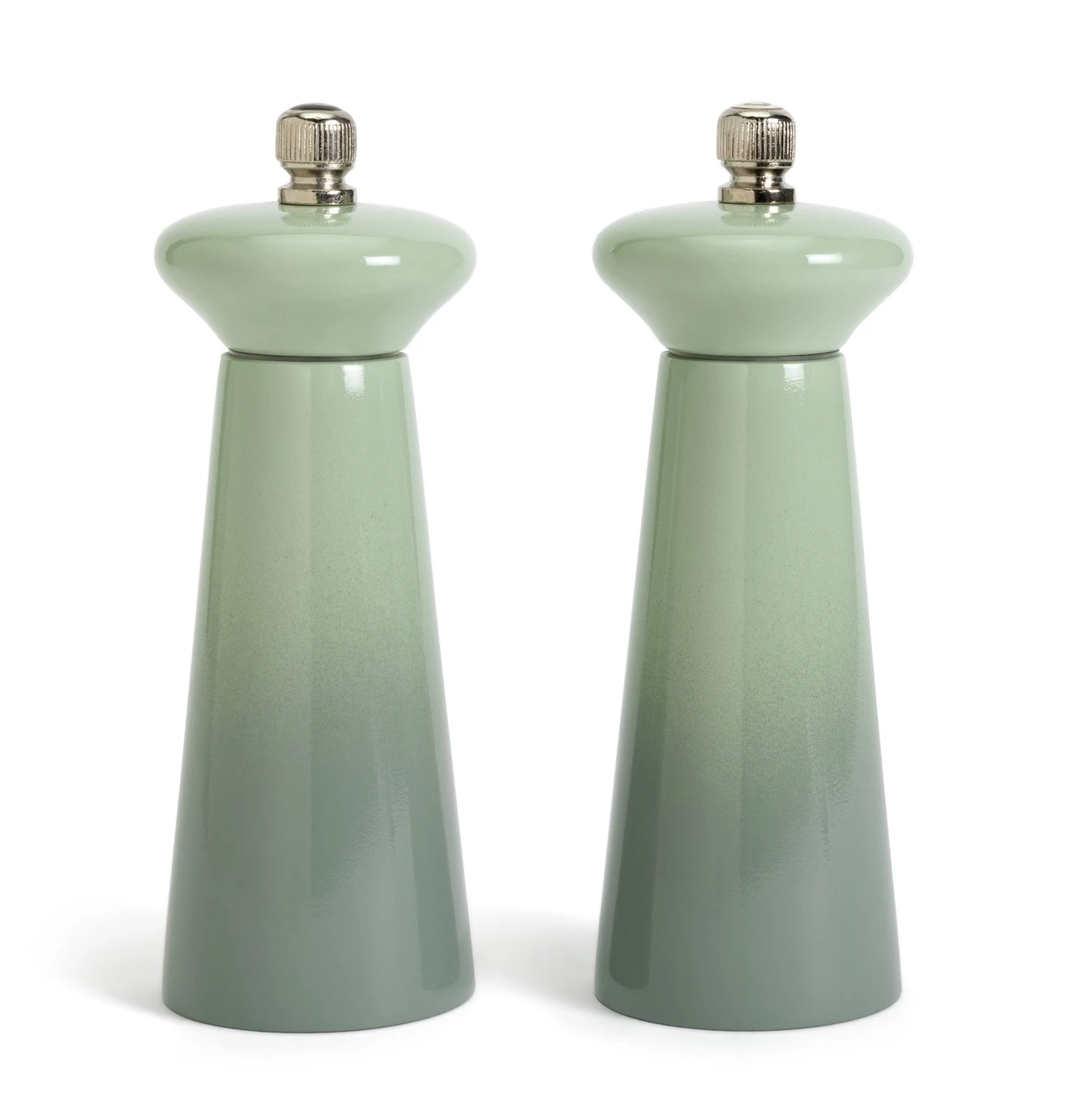 Habitat Herbalist Salt & Pepper Mill Set - Green Habitat Herbalist Salt & Pepper Mill Set - Green -Habitat Furni Sales 1258545 R Z001A