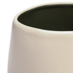 Habitat Curve White Ceramic Planter -Habitat Furni Sales 1259290 R Z005A