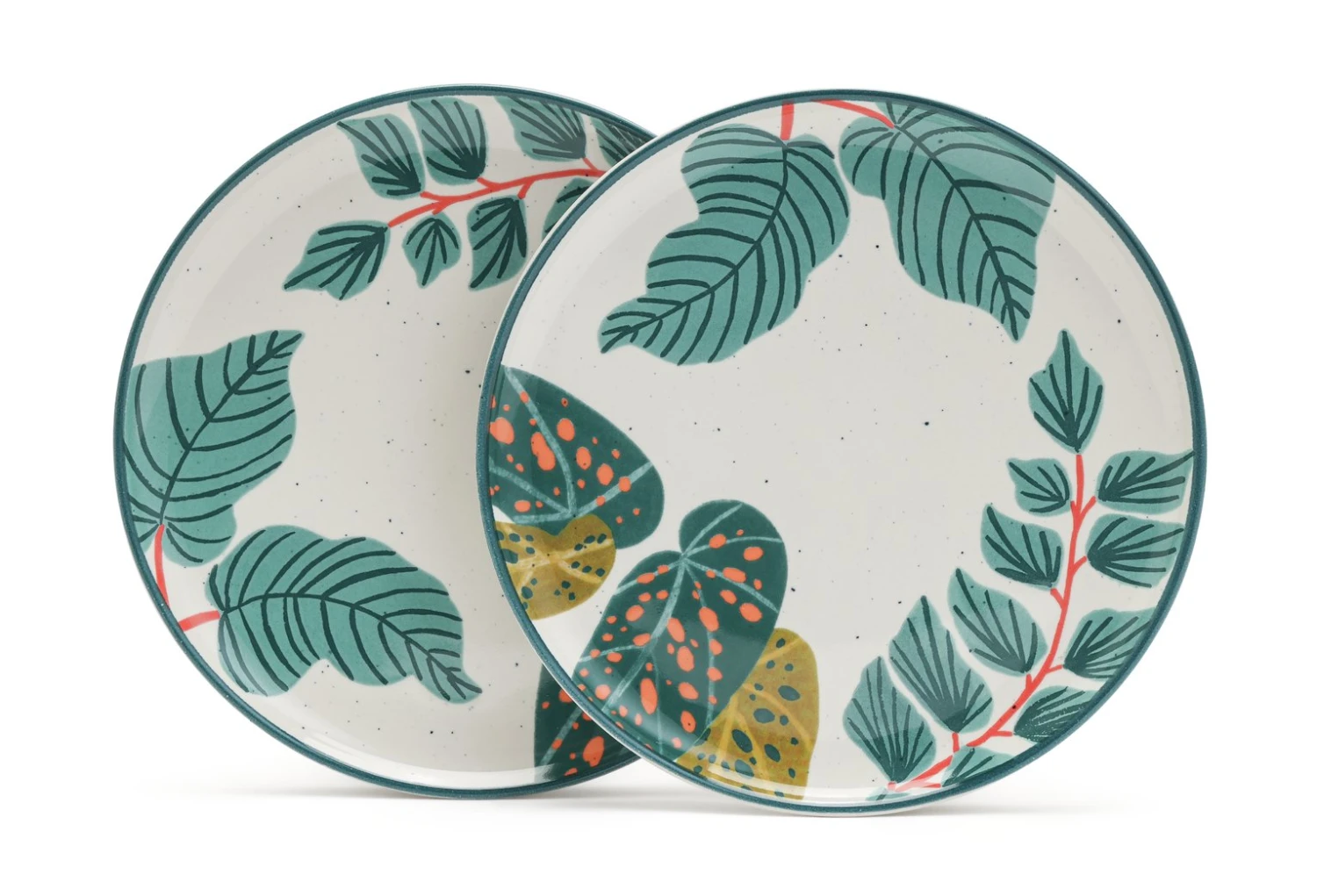 Habitat x Kew Set of 2 Ceramic Side Plate Habitat X Kew Set Of 2 Ceramic Side Plate -Habitat Furni Sales 1300572 R Z001A