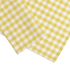 Habitat Checked Table Cloth - Yellow -Habitat Furni Sales 1307379 R Z003A