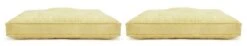Habitat Pack Of 2 Woven Cushion Seat - Yellow -Habitat Furni Sales 1307386 R Z002A