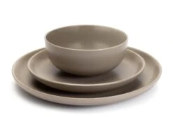 Habitat Mushroom 12 Piece Stoneware Dinner Set - Mushroom 3 Habitat Mushroom 12 Piece Stoneware Dinner Set - Mushroom -Habitat Furni Sales 1341108 R Z002A