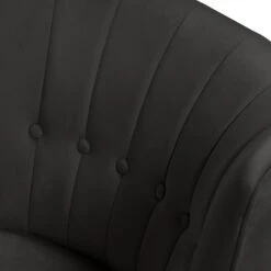 Habitat Alexis Velvet Cocktail Chair - Charcoal -Habitat Furni Sales 1341256 R Z005A