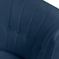 Habitat Alexis Velvet Cocktail Chair - Navy -Habitat Furni Sales 1341270 R Z005A