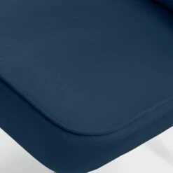 Habitat Alexis Velvet Cocktail Chair - Navy -Habitat Furni Sales 1341270 R Z006A