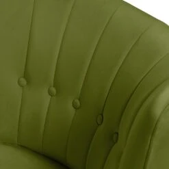 Habitat Alexis Velvet Cocktail Chair - Olive -Habitat Furni Sales 1341287 R Z005A