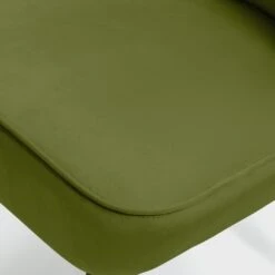 Habitat Alexis Velvet Cocktail Chair - Olive -Habitat Furni Sales 1341287 R Z006A