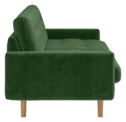Habitat Fenner Velvet 2 Seater Sofa - Moss Green -Habitat Furni Sales 1345166 R Z004A