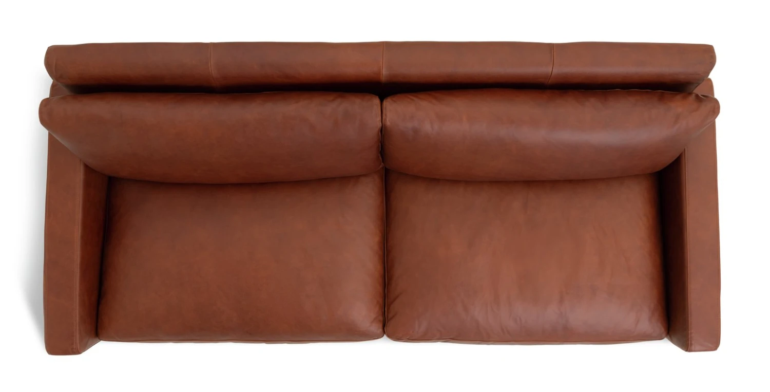 Habitat Chester Leather 3 Seater Sofa - Dark Feet - Tan Habitat Chester Leather 3 Seater Sofa - Dark Feet - Tan -Habitat Furni Sales 1345616 R Z005A