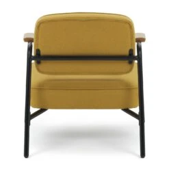 Habitat Jesper Fabric Accent Chair - Yellow 5 Habitat Jesper Fabric Accent Chair - Yellow -Habitat Furni Sales 1402047 R Z003A