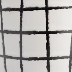 Habitat Grid Set Of 4 Mugs - White 2 Habitat Grid Set Of 4 Mugs - White -Habitat Furni Sales 1402944 R B001