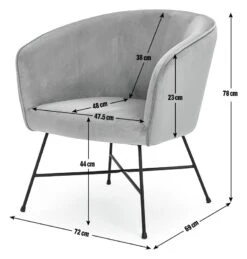 Habitat Jax Metal Accent Chair - Mint Green -Habitat Furni Sales 1403950 R E001