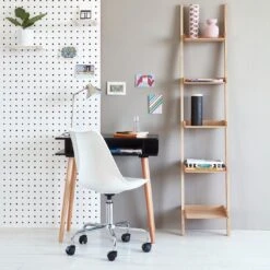 Habitat Bobby Metal Desk Lamp - Silver -Habitat Furni Sales 1719307 R Z010C