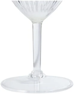 Habitat Palm Design Transparent Wine Glass - Pack Of 4 -Habitat Furni Sales 1933190 R Z003A