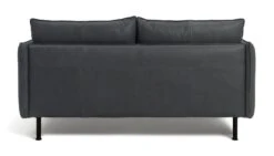 Habitat Moore Leather 2 Seater Sofa - Dark Grey -Habitat Furni Sales 1952470 R Z002A