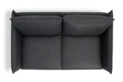 Habitat Moore Leather 2 Seater Sofa - Dark Grey -Habitat Furni Sales 1952470 R Z004A