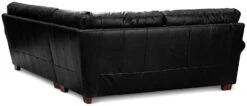 Habitat Salisbury Leather Right Hand Corner Sofa - Black -Habitat Furni Sales 1958319 R Z004A