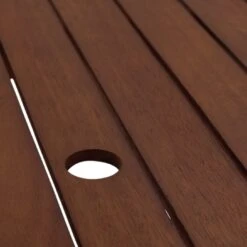 Habitat Amalfi 6 Seater Wooden Patio Set - Brown 5 Habitat Amalfi 6 Seater Wooden Patio Set - Brown -Habitat Furni Sales 1993501 R Z003A