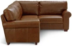 Habitat Salisbury Leather Left Hand Corner Sofa - Tan -Habitat Furni Sales 1995183 R Z003A