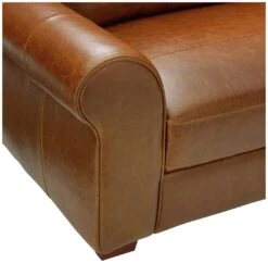 Habitat Salisbury Leather Left Hand Corner Sofa - Tan -Habitat Furni Sales 1995183 R Z009A